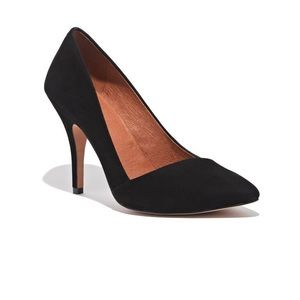 Madewell Mira Heel (3.75") in True Black, sz 7